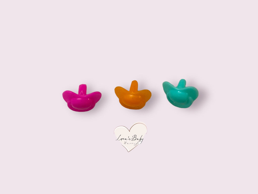 Silicone Animal Binky, Reborn Animal Pacifier - ANIMAL NOT INCLUDED