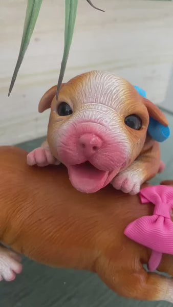 Silicone cheap baby puppies