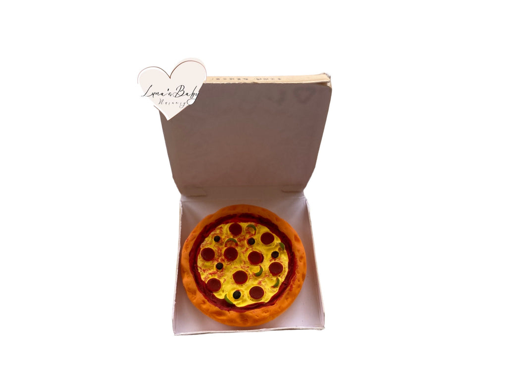 Silicone Pig Pizza, Reborn Animal Mini Pizza - PIGLET NOT INCLUDED